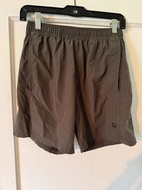 Mens' Layers Grey Athletic Shorts Size Small